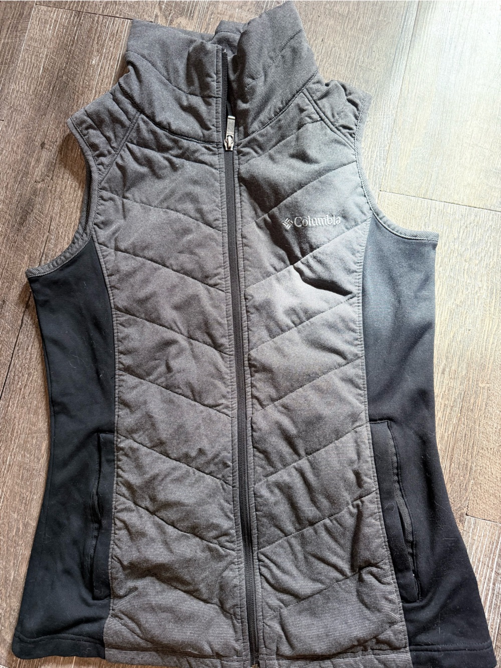 Columbia Black Quilted Front-Zip Kids One-Piece